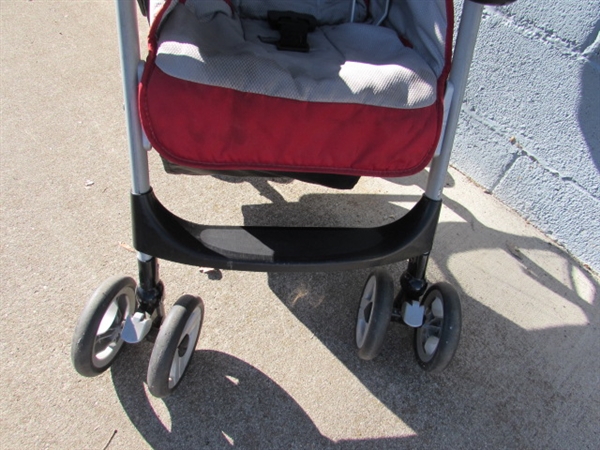 PEG-PEREGO STROLLER & INFANT TABLE CLAMP CHAIR