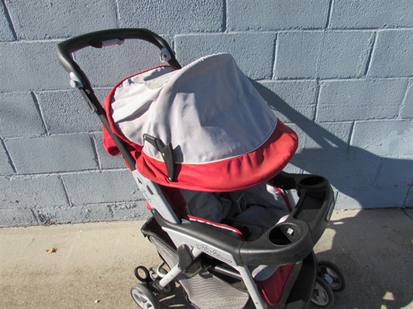 PEG-PEREGO STROLLER & INFANT TABLE CLAMP CHAIR