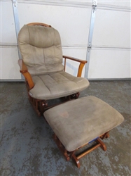 GLIDER ROCKER & FOOTSTOOL