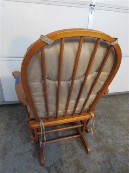 GLIDER ROCKER & FOOTSTOOL