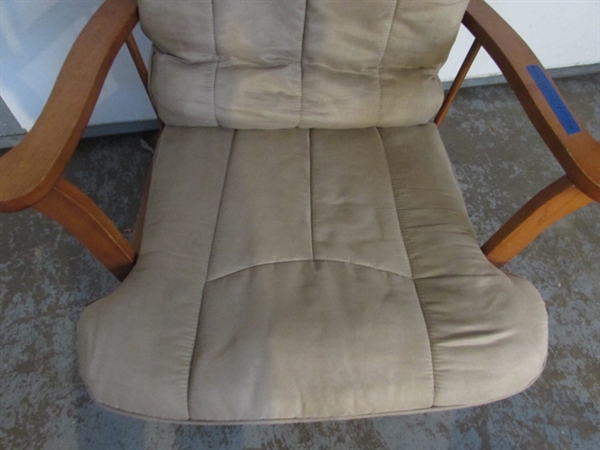 GLIDER ROCKER & FOOTSTOOL