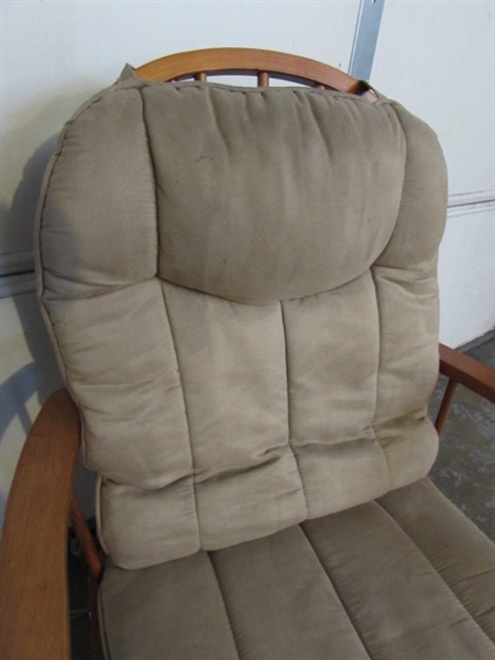 GLIDER ROCKER & FOOTSTOOL