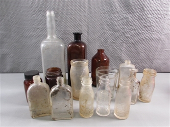 ANTIQUE BOTTLE COLLECTION