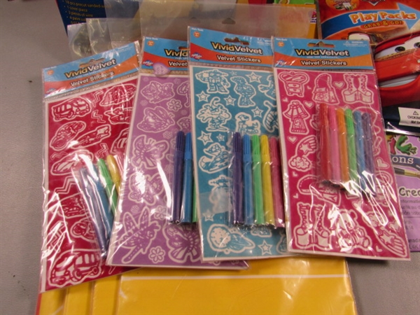 LARGE SELECTION OF CHILDREN'S ACTIVITIES