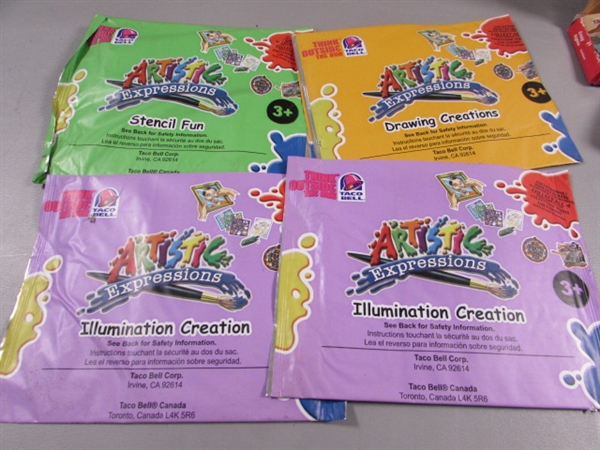 LARGE SELECTION OF CHILDREN'S ACTIVITIES