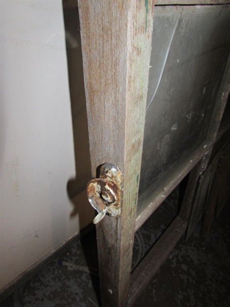 PAIR OF 6-PANE ANTIQUE WINDOWS