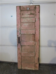 SMALL ANTIQUE BATHROOM SOLID WOOD DOOR