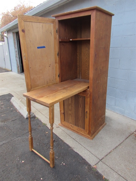 VINTAGE SEWING CABINET