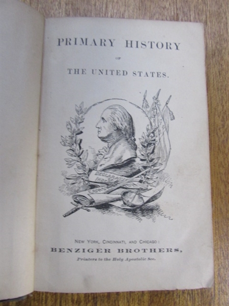 2 ANTIQUE HISTORY BOOKS