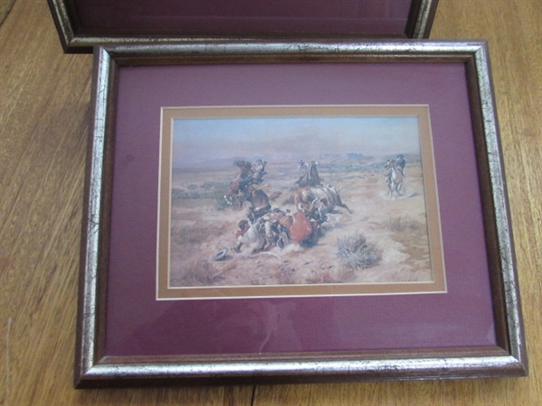 REMINGTON & RUSSELL FRAMED PRINTS
