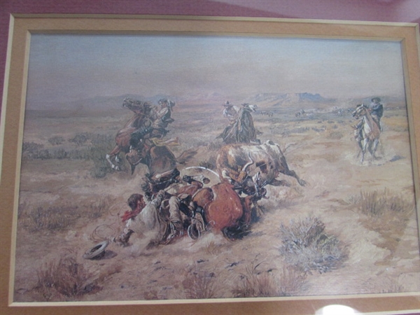 REMINGTON & RUSSELL FRAMED PRINTS