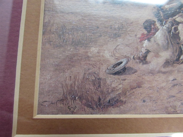 REMINGTON & RUSSELL FRAMED PRINTS