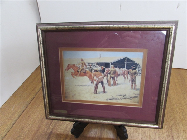 REMINGTON & RUSSELL FRAMED PRINTS