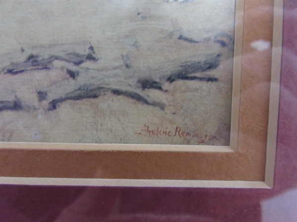 REMINGTON & RUSSELL FRAMED PRINTS