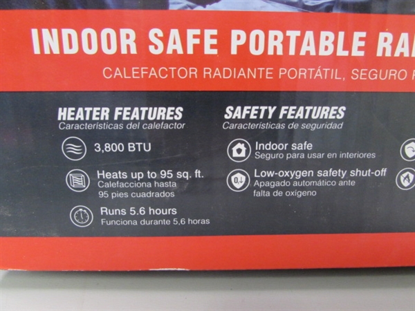 LITTLE BUDDY PROPANE RADIANT HEATER