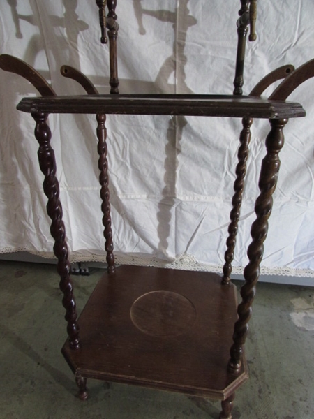 VINTAGE WOODEN WASH STAND