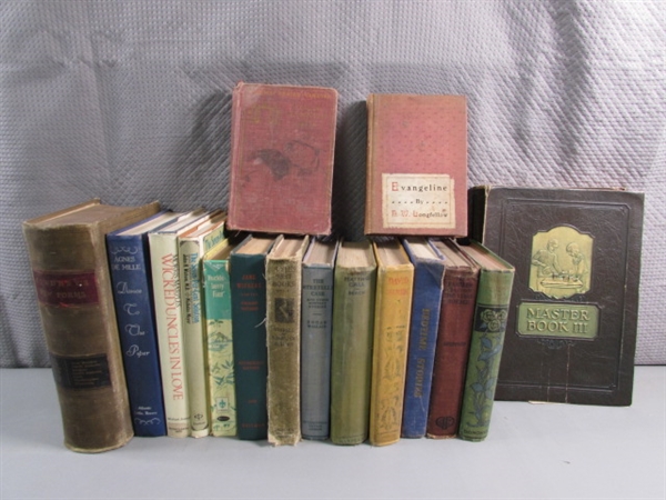 VINTAGE & ANTIQUE BOOKS