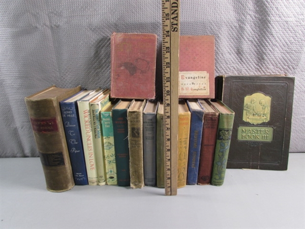 VINTAGE & ANTIQUE BOOKS