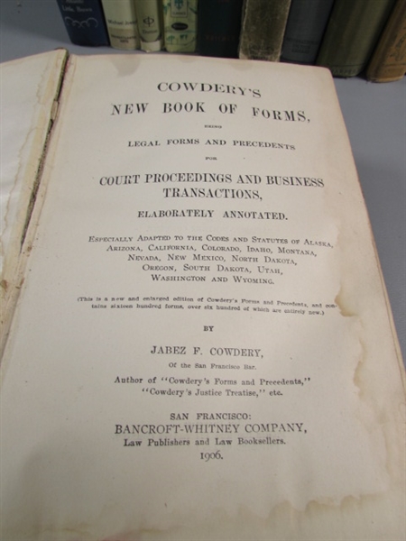 VINTAGE & ANTIQUE BOOKS