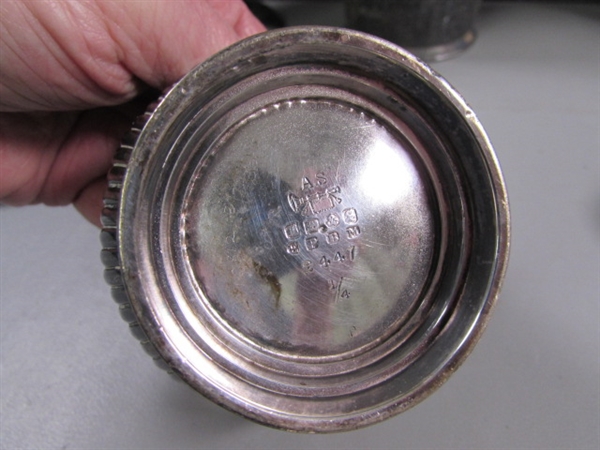 VINTAGE TARNISHED SILVER PLATE COLLECTION