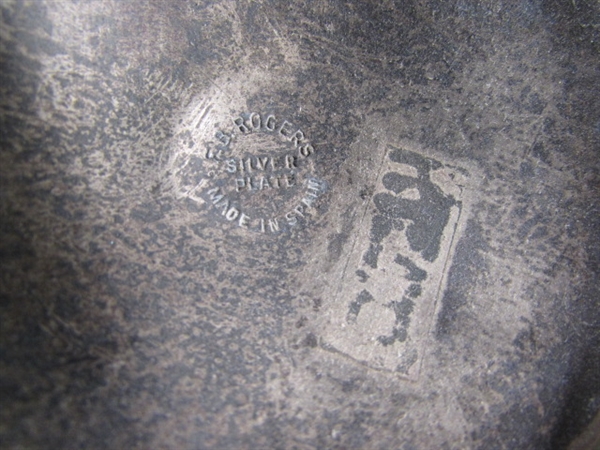 VINTAGE TARNISHED SILVER PLATE COLLECTION