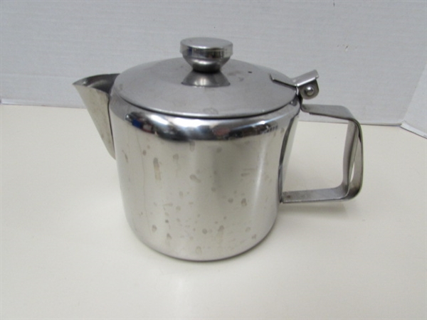 COFFEE MAKER (NEW), COFFEE, GRINDER, TEA KETTLE & MORE