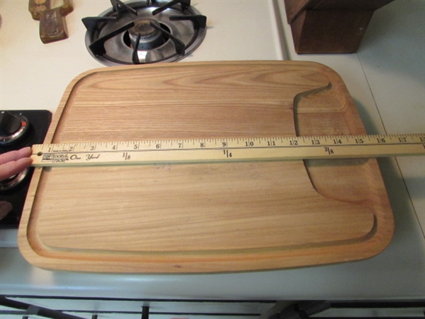 CUTTING BOARDS, TRIVET & KITCHEN KNIVES