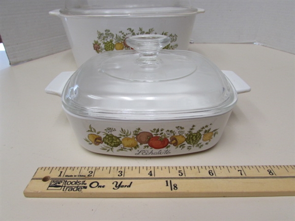 CORNING WARE MARJOLAINE SPICE OF LIFE COOKWARE