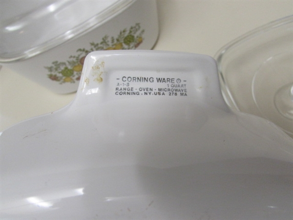 CORNING WARE MARJOLAINE SPICE OF LIFE COOKWARE