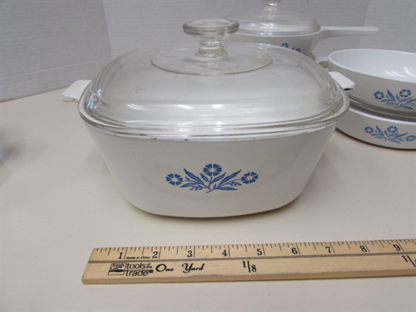 CORNFLOWER BLUE CORNINGWARE
