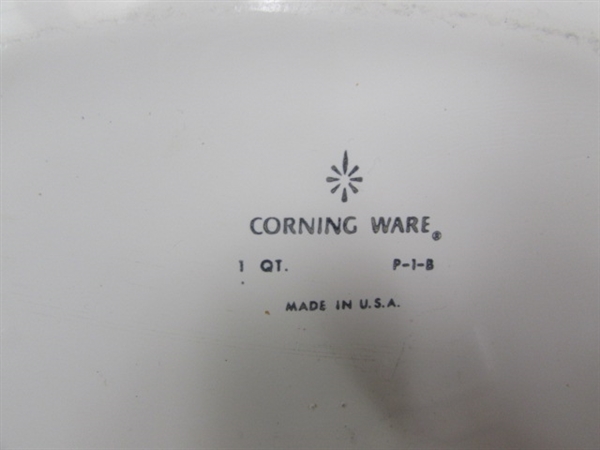 CORNFLOWER BLUE CORNINGWARE