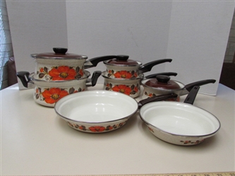 VINTAGE "SANKO WARE" COOKWARE - MOST LOOK TO BE UNUSED