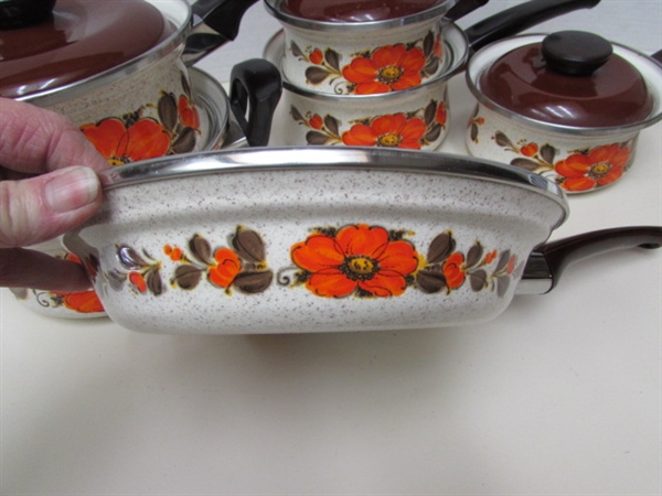 VINTAGE SANKO WARE COOKWARE - MOST LOOK TO BE UNUSED