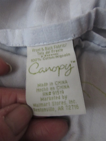QUEEN COMFORTER, SHEETS, MATTRESS COVER, SHAMS