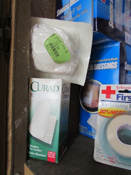 FIRST AID & BATHROOM ESSENTIALS