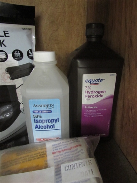 FIRST AID & BATHROOM ESSENTIALS