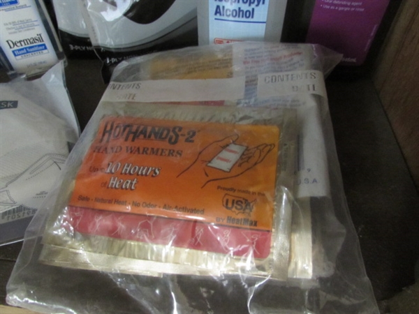 FIRST AID & BATHROOM ESSENTIALS