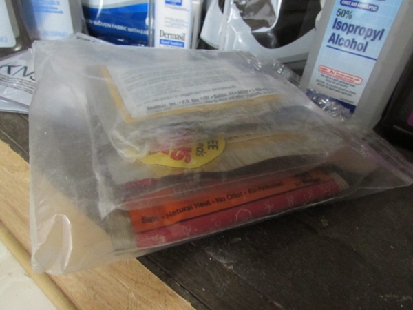 FIRST AID & BATHROOM ESSENTIALS
