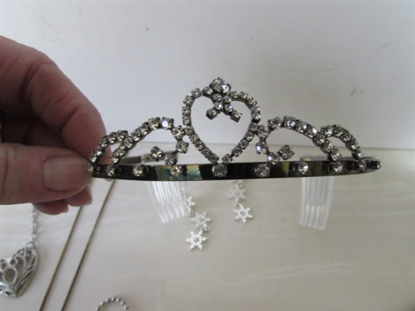 FASHION JEWELRY & A TIARA