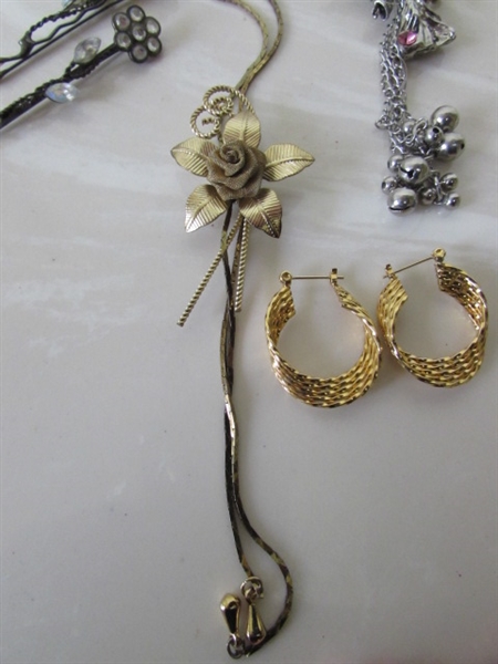 FASHION JEWELRY & A TIARA