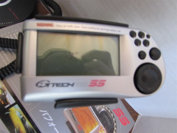 SONY WALKMAN (CD), GTECH METER & GARMIN - UNTESTED