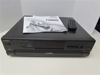 TECHNICS CAROUSEL 5-DISC CD PLAYER - WORKS