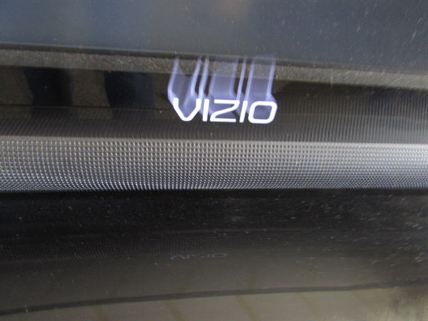 VIZIO 42 FLAT SCREEN TV, STAND & LG DVD PLAYER