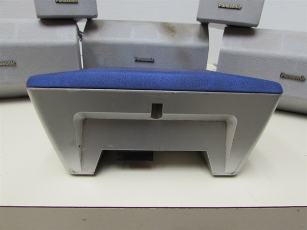 KENWOOD & PANASONIC SURROUND SOUND SPEAKERS