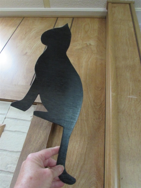 CAT DOOR/WINDOW FRAME SILHOUETTES