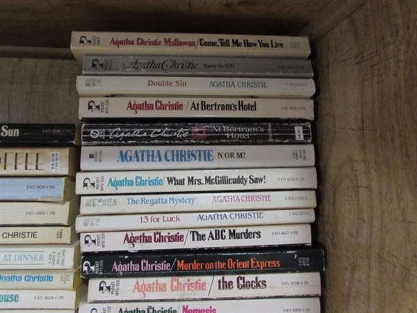 LARGE ASSORTMENT OF FICTION BOOKS