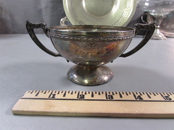 SILVERPLATE SERVING PIECES
