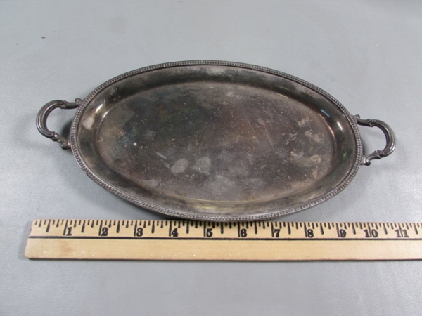 SILVERPLATE SERVING PIECES