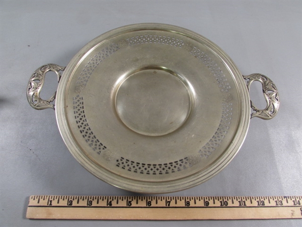 SILVERPLATE SERVING PIECES