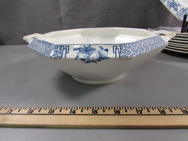38 PCS OF JOHNSON BROS DINNERWARE GENEVA PATTERN